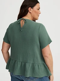 Short Sleeve Tiered Top