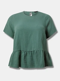 Short Sleeve Tiered Top