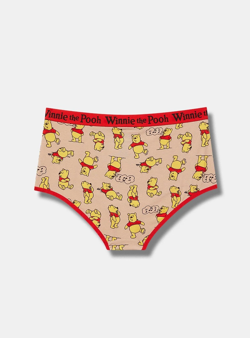Winnie the Pooh Mid-Rise Cotton Brief Panty