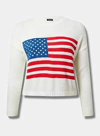 Cropped Pullover Sweater