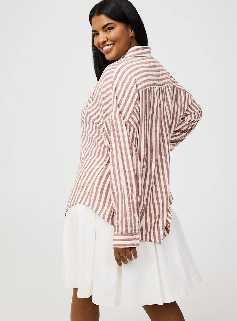 Drop Shoulder Relaxed Shirt