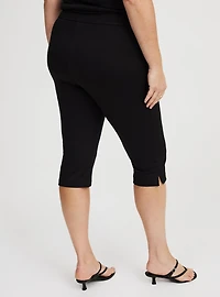 Pull-On High-Rise Capri Pant