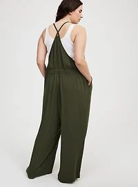 Wide Leg Overalls