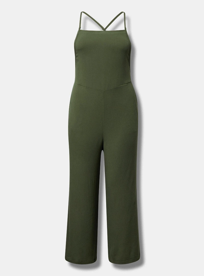 Wide Leg Overalls