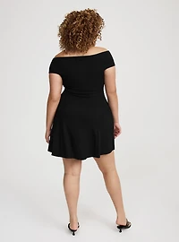 Off-Shoulder Mini Dress