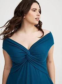 Off-Shoulder Mini Dress