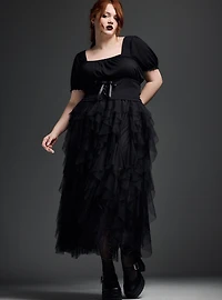 Nightfall Lace-Up Top