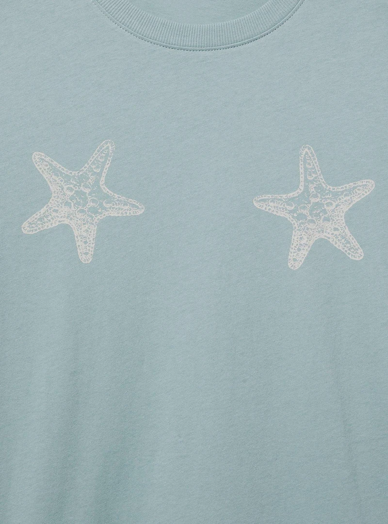 Shells Oversized Heritage Jersey Tunic Tee