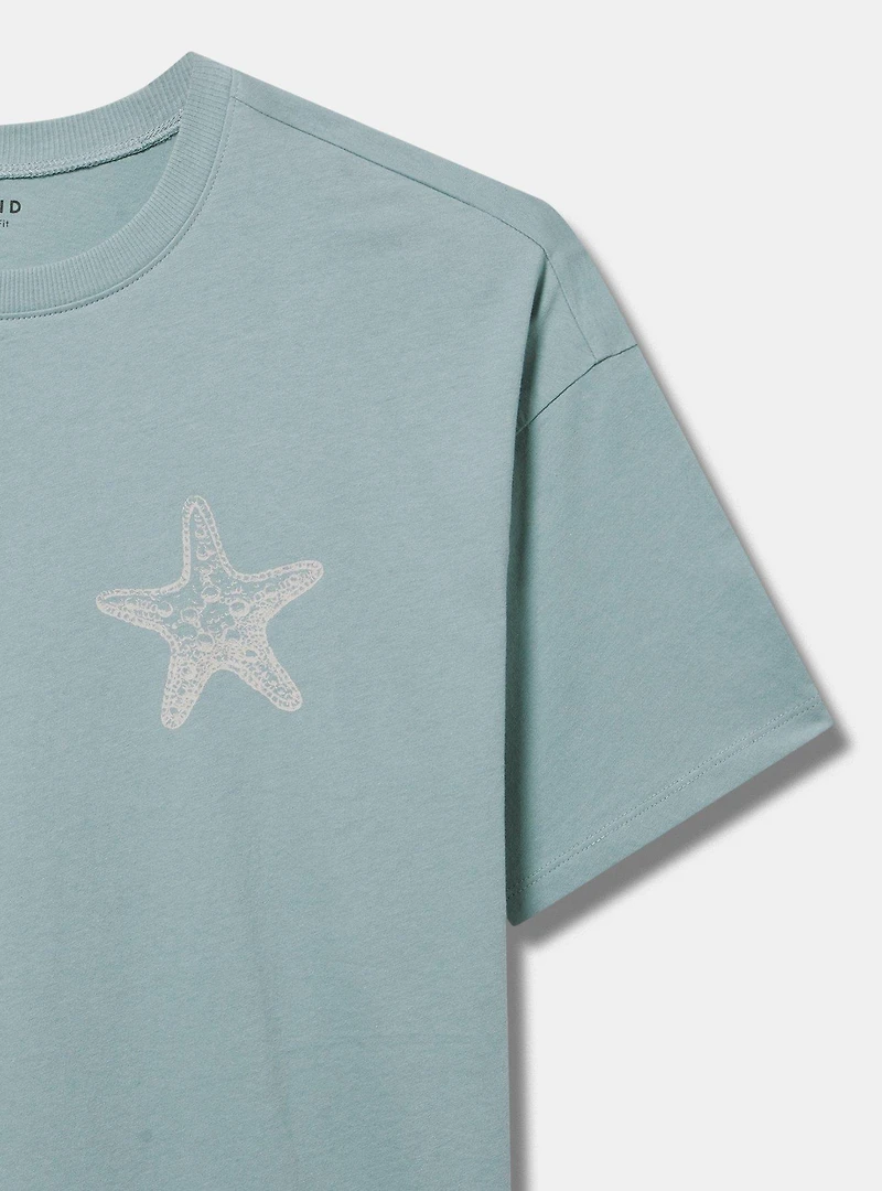 Shells Oversized Heritage Jersey Tunic Tee