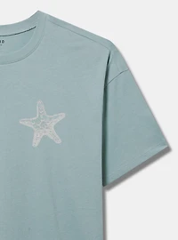 Shells Oversized Heritage Jersey Tunic Tee