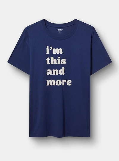 This & More Relaxed Heritage Jersey Crew Tee