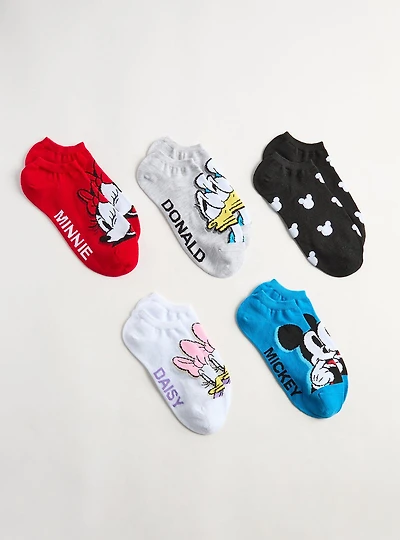 Mickey Mouse 5-Pack Low Cut Socks