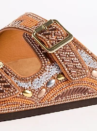 Beaded Double Buckle Slide (WW