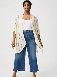 Open Knit Ruana