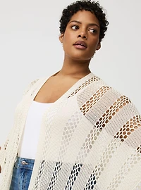 Open Knit Ruana
