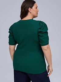 Belle Isle Puff Sleeve Tee