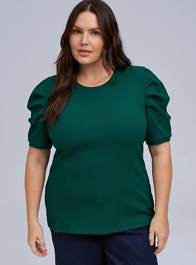 Belle Isle Puff Sleeve Tee