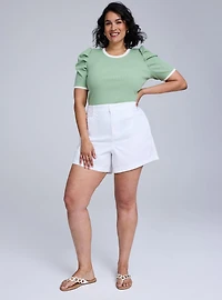 Belle Isle Ruched Tee