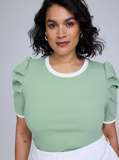 Belle Isle Ruched Tee