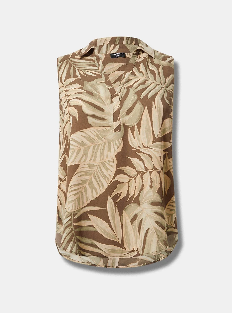 Harper Georgette Pullover Sleeveless Blouse