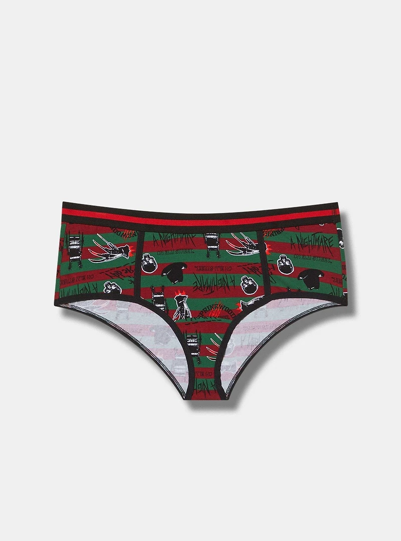 Nightmare on Elm Street Mid-Rise Cotton Cheeky Panty