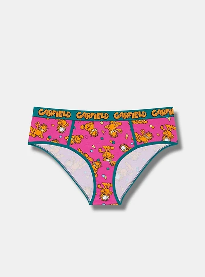 Garfield Mid-Rise Cotton Hipster Panty
