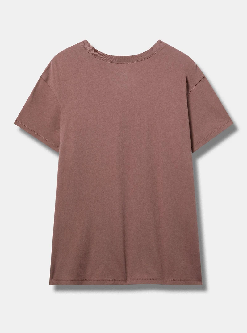 Steer Relaxed Heritage Jersey Crew Embroidered Tee