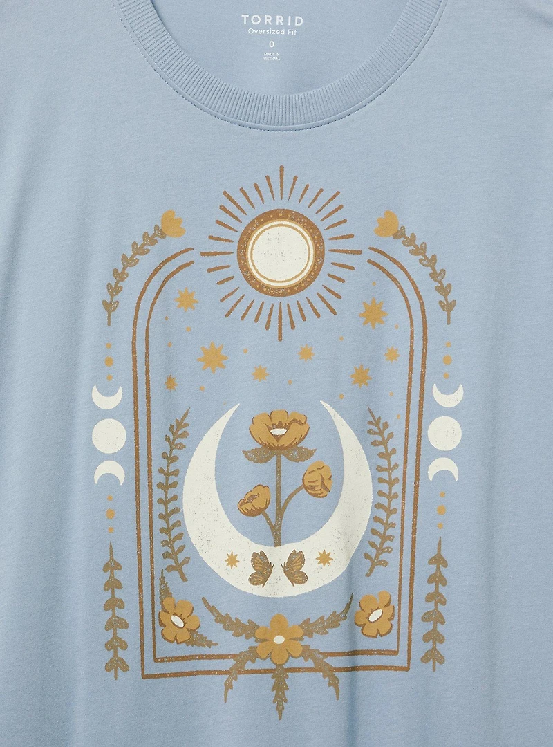 Summer Celestial Oversized Heritage Jersey Tee