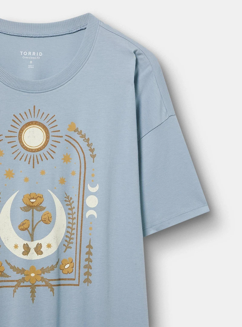 Summer Celestial Oversized Heritage Jersey Tee