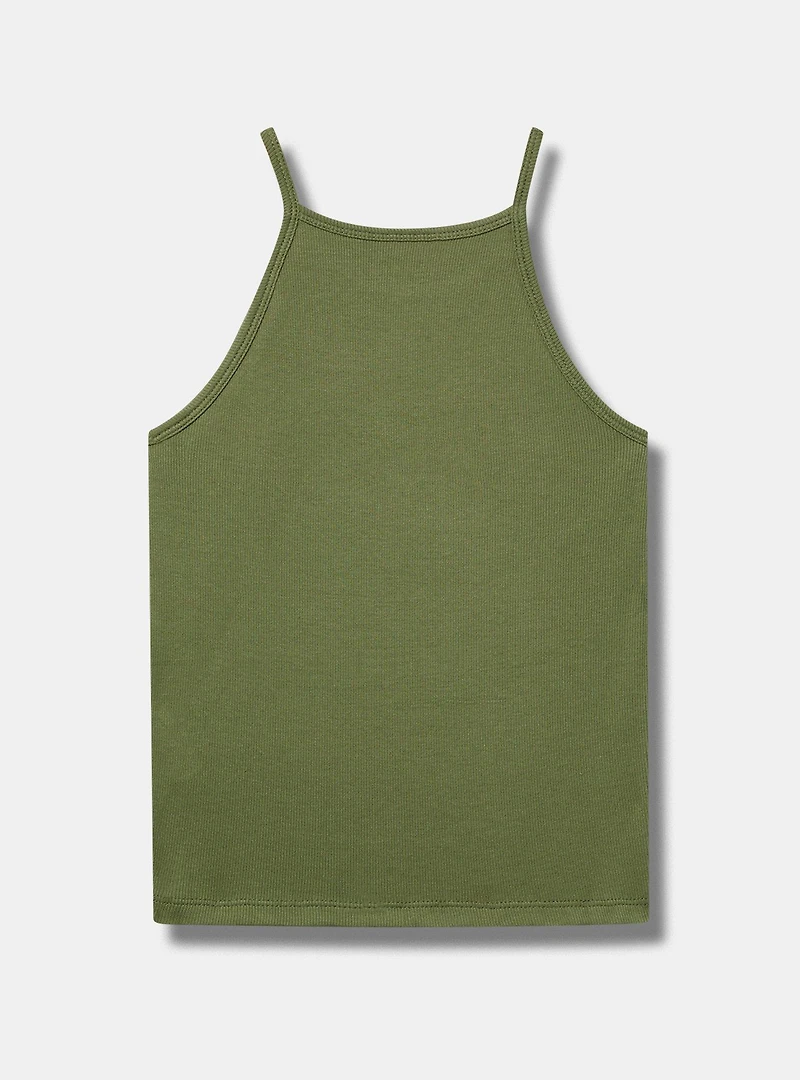 Here For The Sun Ribbed Goddess Tank