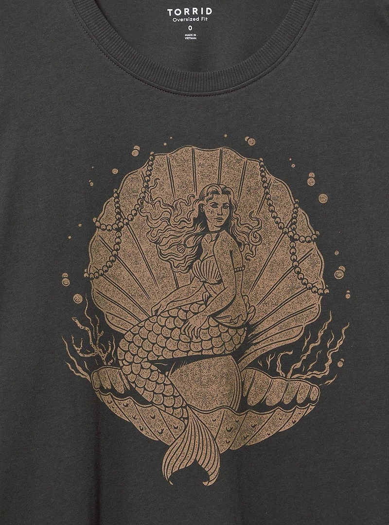 Mermaid Oversized Tunic Tee