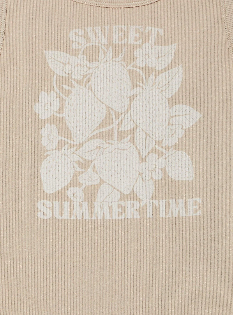 Sweet Summertime Ribbed Tank