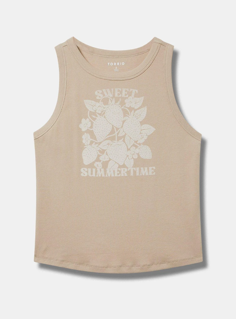 Sweet Summertime Ribbed Tank