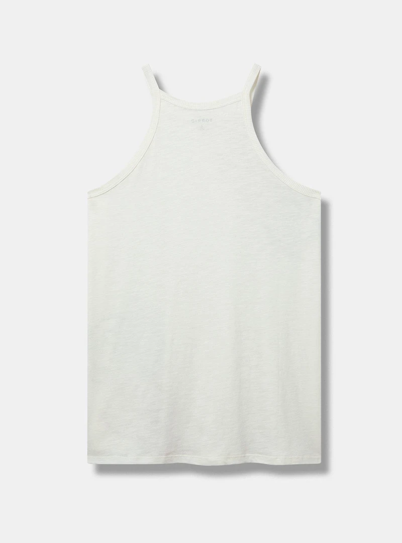 Roses Heritage Slub High-Neck Tank