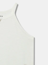 Roses Heritage Slub High-Neck Tank