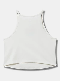 Butterfly High-Neck Embroidered Foxy Cami