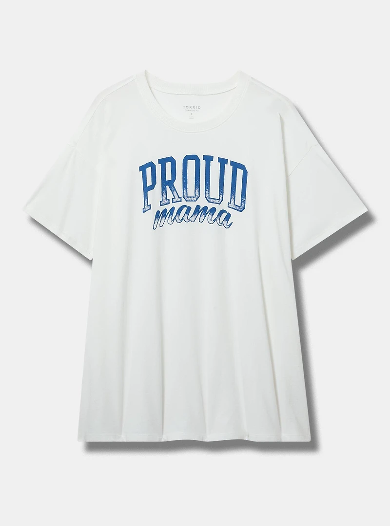 Mama Oversized Heritage Jersey Tunic Tee