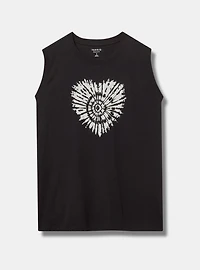 Tie-Dye Heart Relaxed Heritage Jersey Tee