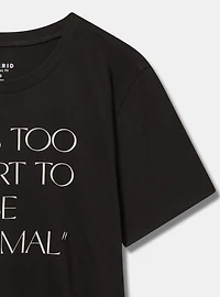 Love Yourself Classic FIt Crew Tee