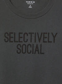 Selectively Social Relaxed Heritage Jersey Tank