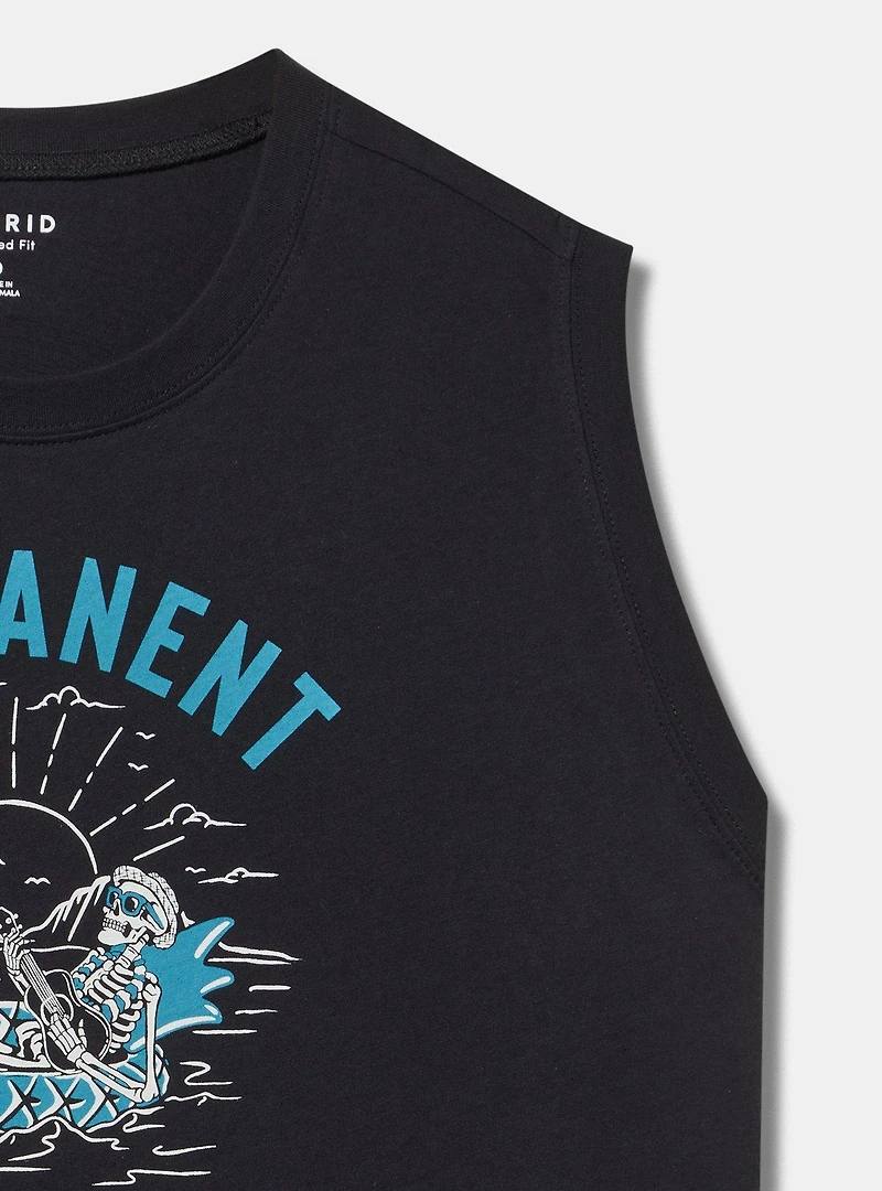 Permanent Vacation Relaxed Heritage Jersey Tank