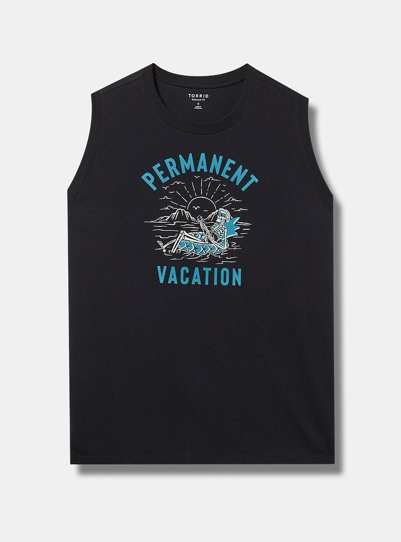 Permanent Vacation Relaxed Heritage Jersey Tank