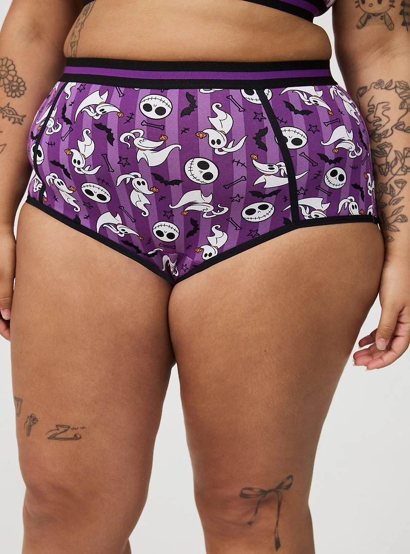 Nightmare Before Christmas Mid-Rise Brief Panty