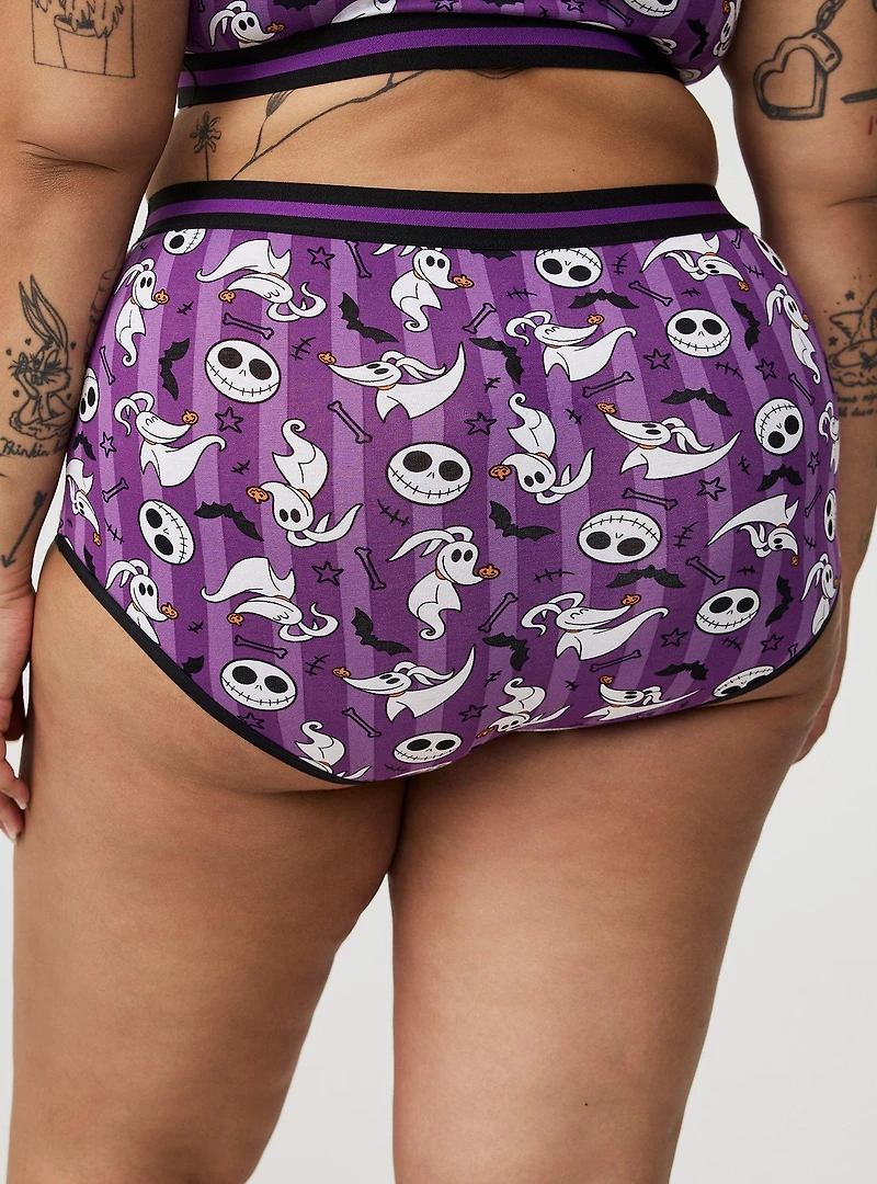 Nightmare Before Christmas Mid-Rise Brief Panty