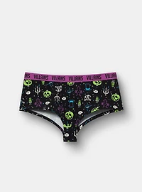 Disney Villains Mid-Rise Boyshort Panty