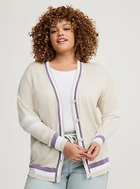 Drop Shoulder Cardigan