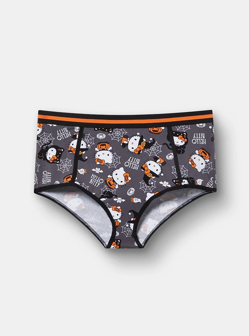 Halloween Hello Kitty Mid-Rise Brief Panty