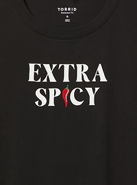 Extra Spicy Relaxed Heritage Jersey Embellished Tank