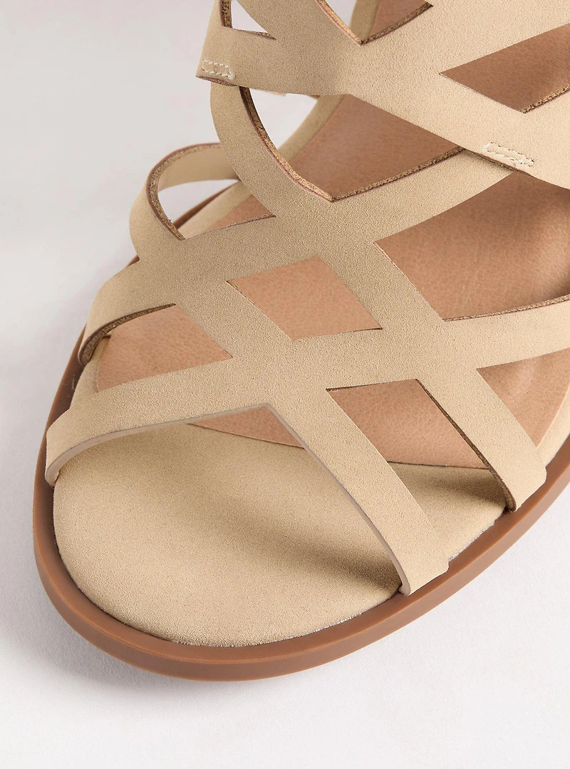Caged Side Buckle Block Heel (WW
