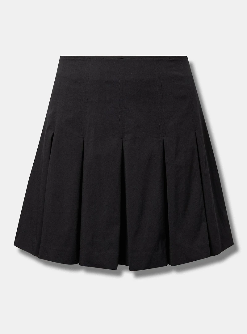 Pleated Mini Skirt